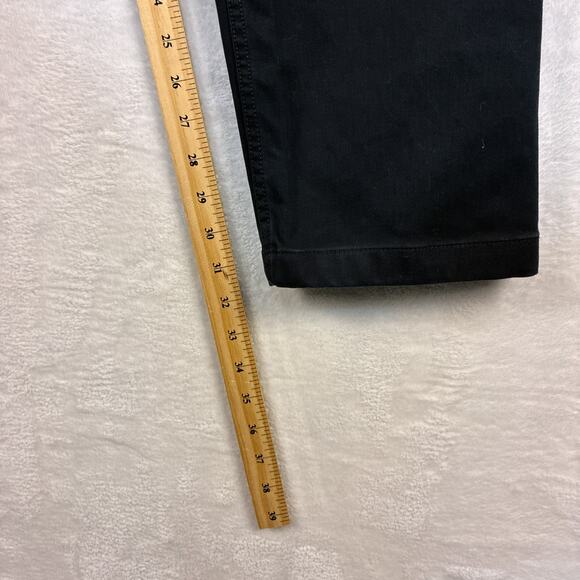 Nike SB Skateboarding Chino Pants Mens 32 M Black Loose Fit Stretch Skater City - Picture 4 of 10